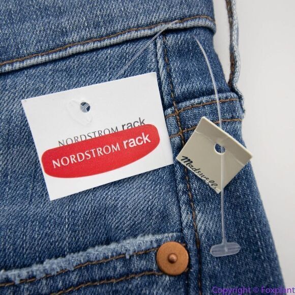 NEW Madewell Wilcrest Wash Distressed mid rise‎ Skinny Jeans, 25 - Picture 12 of 16